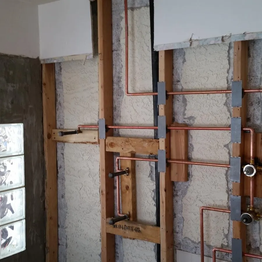 Copper pipe installation for Repiping in Converse